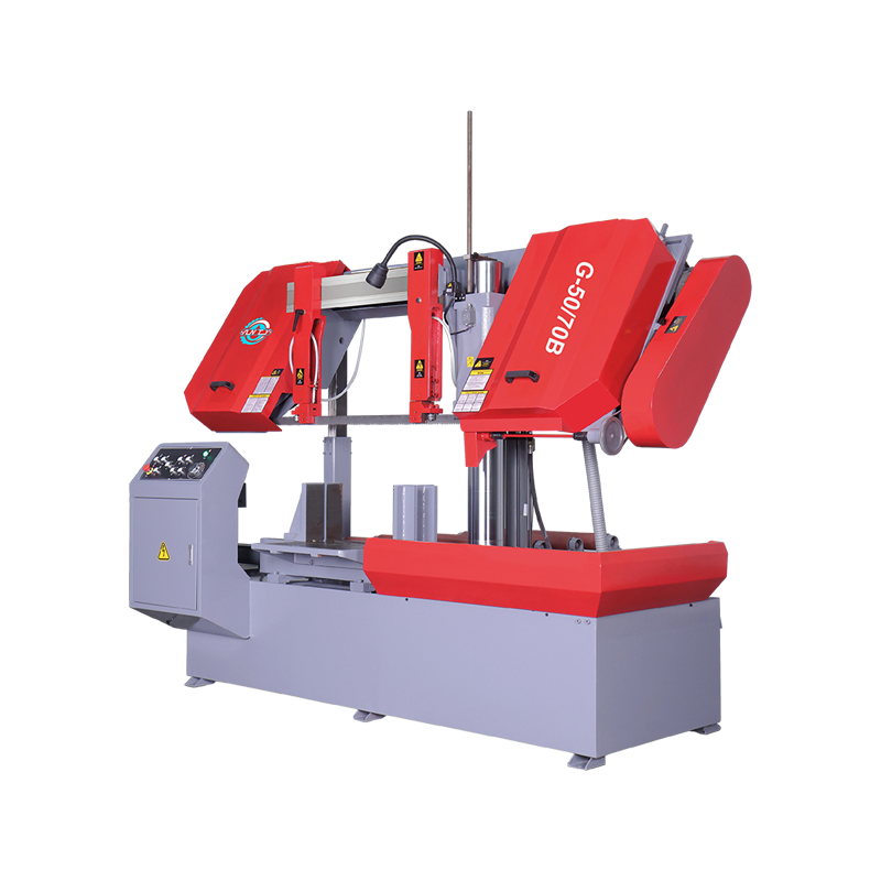 High Efficiency, Durable and Reliable Semi-automatic Metal Band Saw Machine